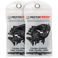 x2 Genuine Rotatech 52 DL Chainsaw Chain for BOSCH AKE35, AKE35S, AKE35-17S, AKE35-18S, AKE35-19S, AKE35SDS 14 inch Bar