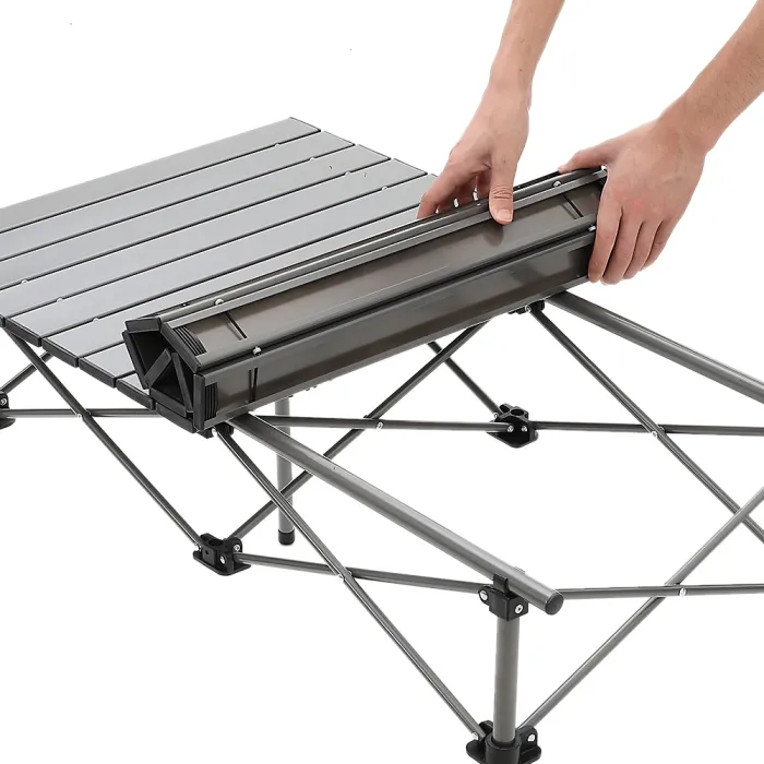 7-Piece Foldable Outdoor Garden Bistro Set Dining Room Set Camping Picnic Set with Portable Bag