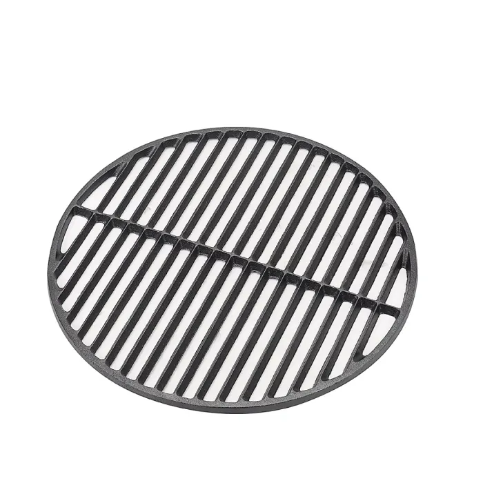 Round Cast Iron Dual-Side Grilling Grate Dia 37.5cm