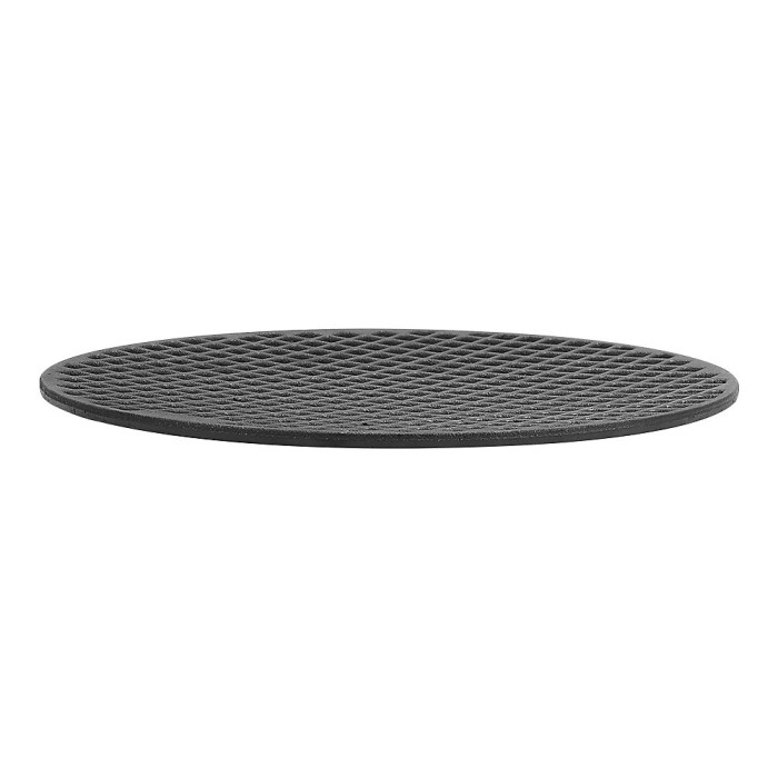 Round Cast Iron Pre-Seasoned BBQ Grill Grate 29.5cm Dia