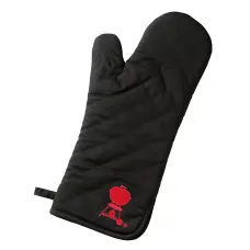 Weber Cotton BBQ mitt - Black & Red