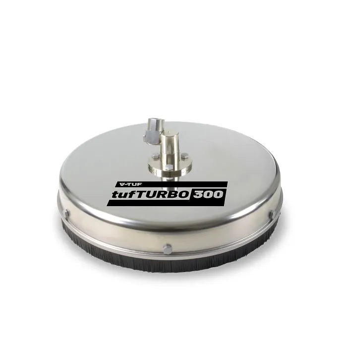 V-TUF 300mm 275BAR 150c STAINLESS STEEL SURFACE CLEANER - MALE 1/4" FEMALE BSP INLET