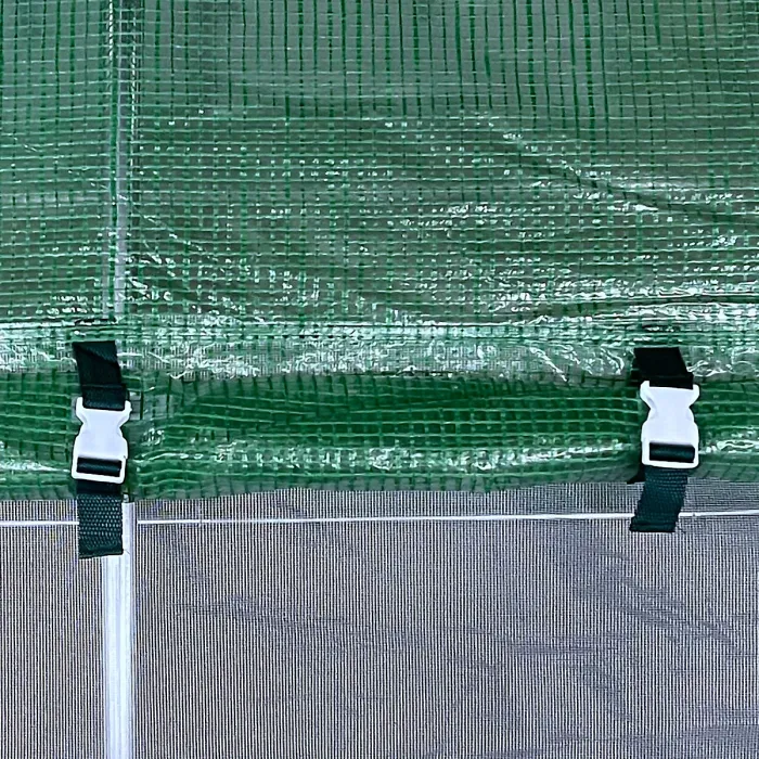 Chilli Reinforced Walk in Polytunnel Greenhouse, 4x3x2 m