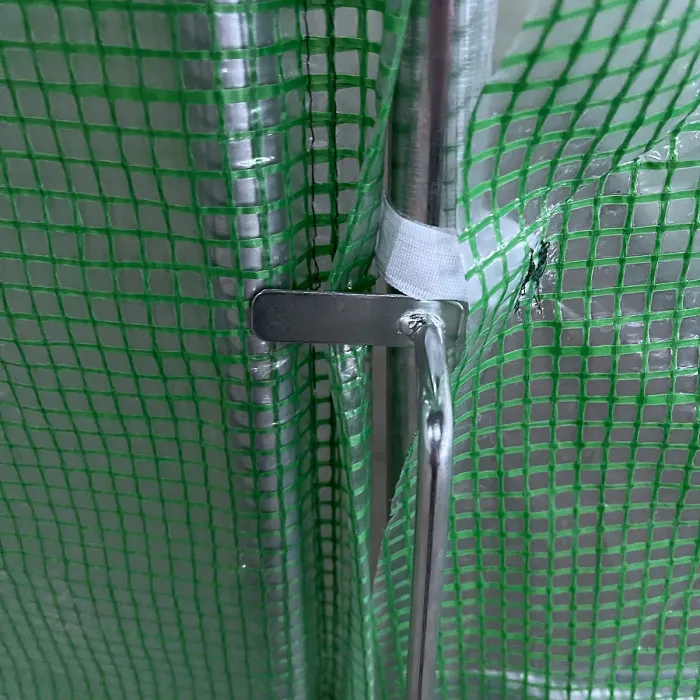 Chilli Reinforced Walk in Polytunnel Greenhouse, 4x3x2 m