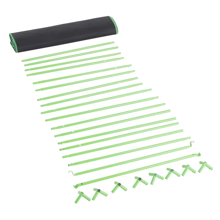 Chilli Grow Tent Reflective Mylar Hydroponic with Adjustable Vents and Floor Tray for Indoor Plant Growing, 80 x 80 x 160 cm