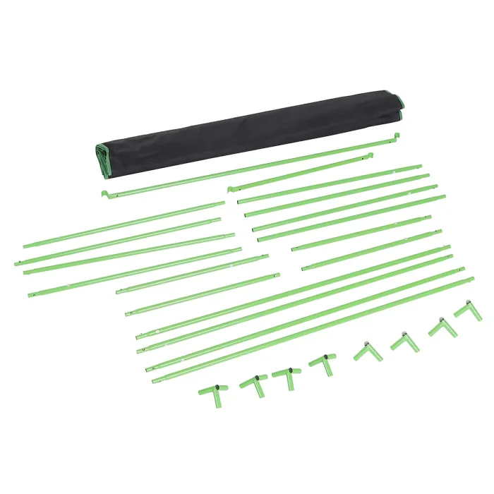 Chilli Grow Tent Reflective Mylar Hydroponic with Adjustable Vents and Floor Tray for Indoor Plant Growing, 120 x 60 x 150 cm