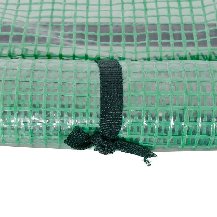 Chilli Tunnel Greenhouse Green Grow House for Garden Outdoor, Steel Frame, PE Cover, Green, 200 x 100 x 80cm