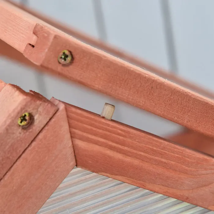 Chilli Garden Cold Frame Polycarbonate Greenhouse with Adjustable Shelves, Double Doors, Openable Top Covers, Grow House