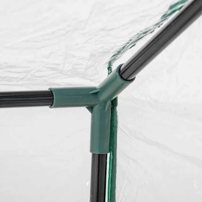 Chilli Mini Greenhouse Portable Flower Planter Vegetable Grow House for Garden Backyard with Zipped Windows