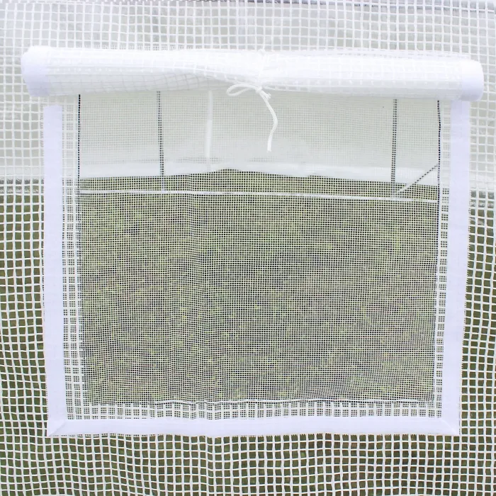 Chilli 3 x 2 x 2m Greenhouse Replacement Cover ONLY Winter Garden Plant PE Cover for Tunnel Walk-in Greenhouse with Windows