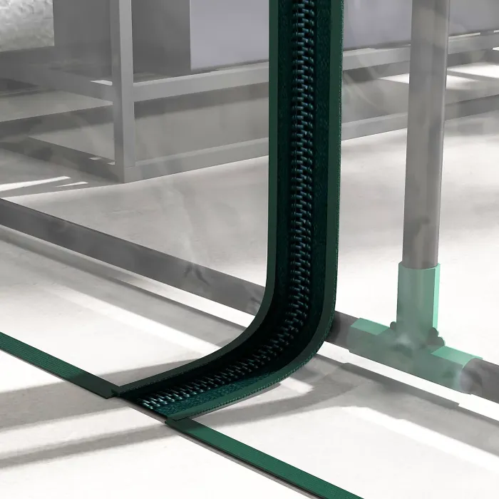 Chilli 214cm x 118cm Walk-In Lean To Greenhouse, with Accessories