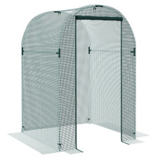 Chilli 120 x 120cm Mini Polytunnel Greenhouse