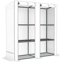 Chilli Three-Tier Mini Greenhouse - White