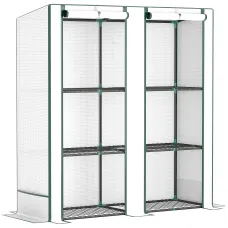 Chilli Three-Tier Mini Greenhouse - White