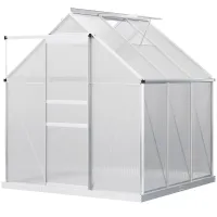 Chilli 190 x 190cm Walk-In Polycarbonate Greenhouse