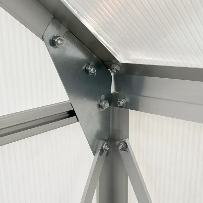 Chilli 190 x 190cm Walk-In Polycarbonate Greenhouse