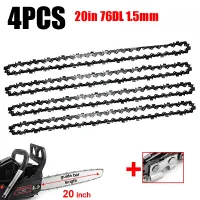 4 Pack 20inch 76 Drive Links Chainsaw Saw Chain Parts Tool chainsaw blade new UK