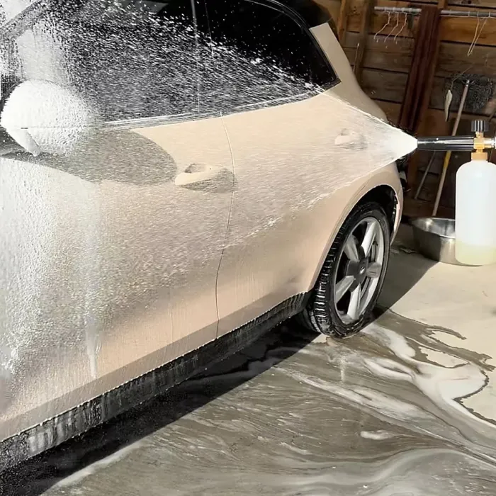 Pressure Washer Snow Foam Lance Gun 1/4" Foam Cannon Bottle for Karcher K2-K7