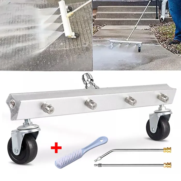 Heavy Duty 4000 PSI Pressure Washer Undercarriage & Surface Cleaner Attachment Kit