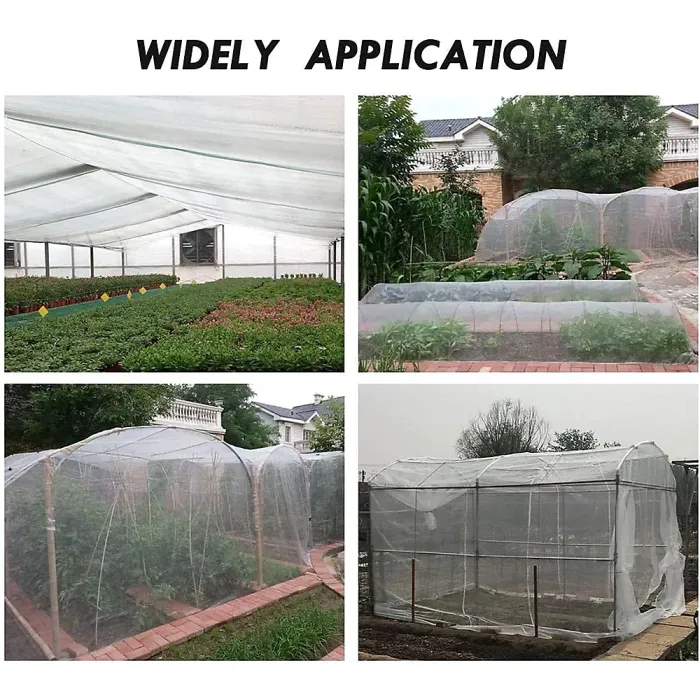 Fine Mesh Garden Netting for Plant & Vegetable Protection - Bird & Insect Proof