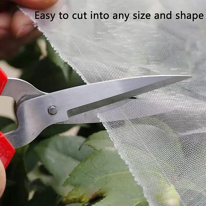Fine Mesh Garden Netting for Plant & Vegetable Protection - Bird & Insect Proof