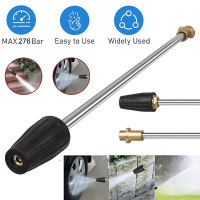 K2-K7 high-pressure cleaning machine 276 bar sandblasting gun rotating brass nozzle