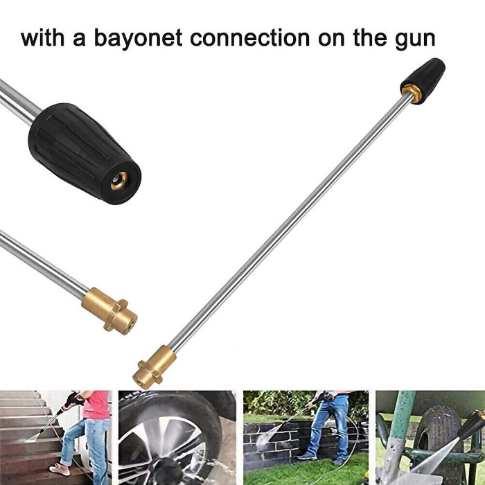 K2-K7 high-pressure cleaning machine 276 bar sandblasting gun rotating brass nozzle