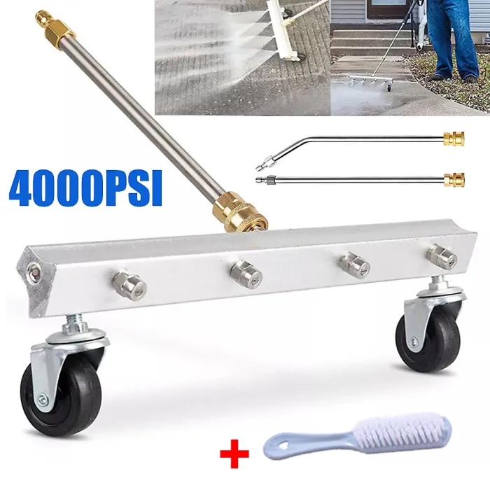 Pressure Washer Car Undercarriage Cleaner Under Road Cleaning Nozzle Water Broom