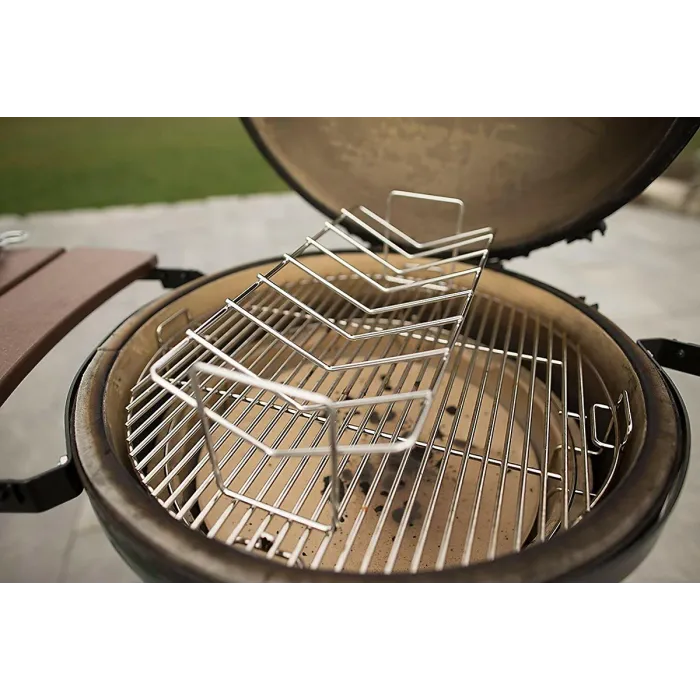 Stainless Steel Rib Rack For BBQ Top Quality Roasting Rack Cooking Accessory