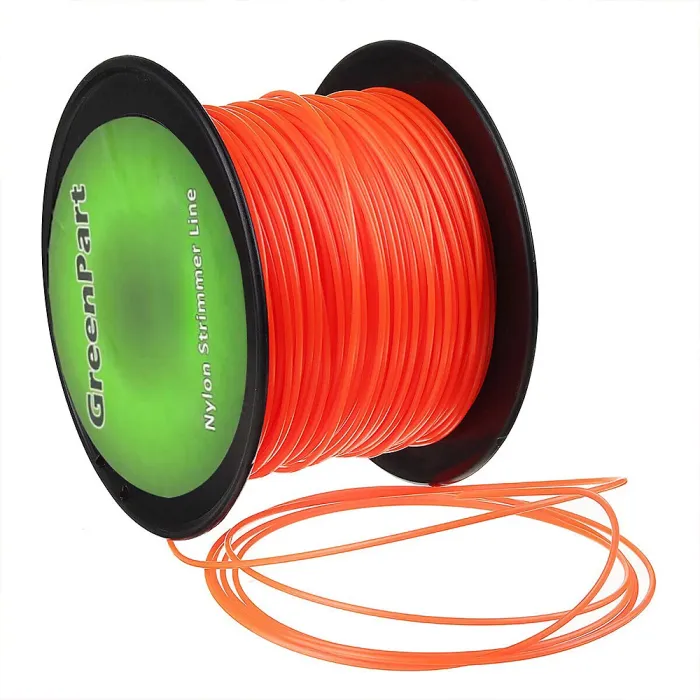 Strimmer Line 2.4mmx100m Heavy Duty Round Brushcutter Cord 2.4mm Dia 100m Length