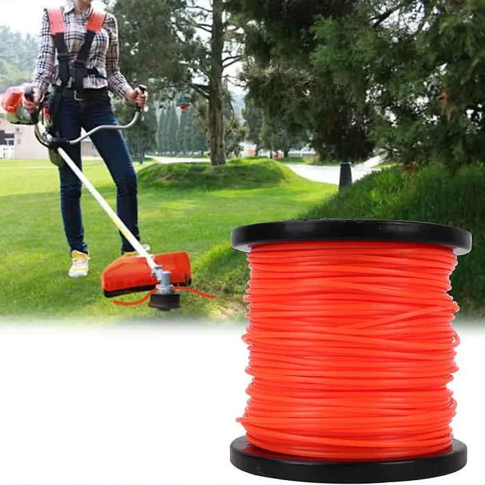 4mm x 100m Strimmer Line Heavy Duty Round Brushcutter Cord 4mm Dia 100m Length