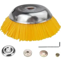 Strimmer Brush Head For Moss and Path Weed Removal
