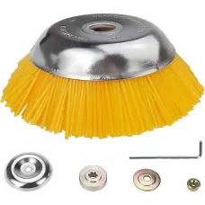 Strimmer Brush Head For Moss and Path Weed Removal