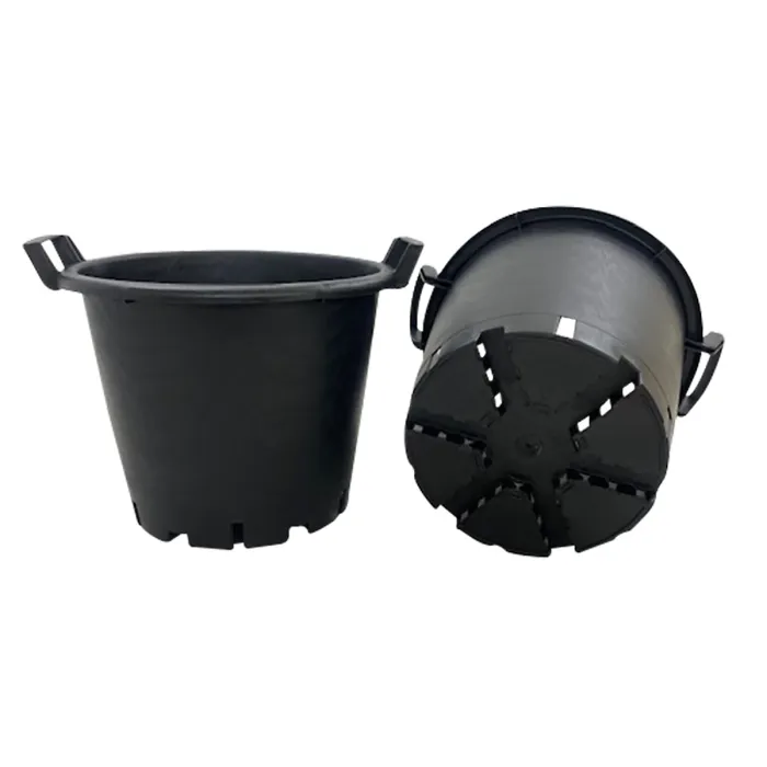 2 x Heavy Duty 30L Large Garden Plant Pots Potato Containers Buckets (Pack of 2) 30 Litre Plastic Planters for Outdoor Plants