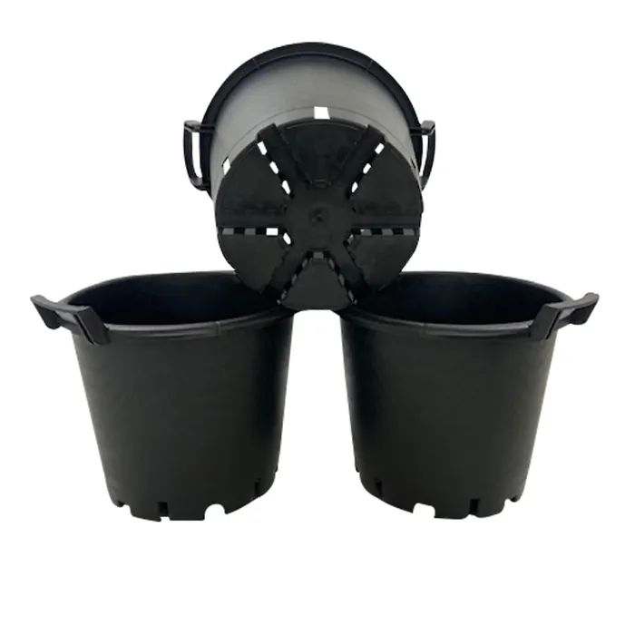 3 x Heavy Duty 30L Large Garden Plant Pots Potato Containers Buckets (Pack of 3) 30 Litre Plastic Planters for Outdoor Plants