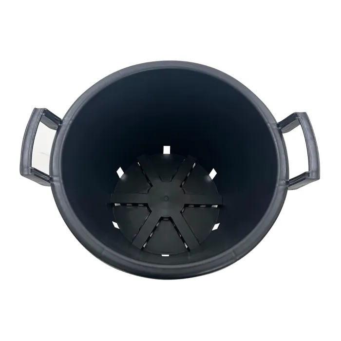 9 x Heavy Duty 30L Large Garden Plant Pots Potato Containers Buckets (Pack of 9) 30 Litre Plastic Planters for Outdoor Plants