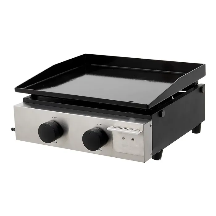 17-Inch Top Propane Griddle Stainless Steel Gas Griddle Flat