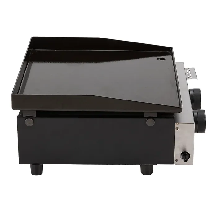 17-Inch Top Propane Griddle Stainless Steel Gas Griddle Flat