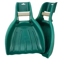 Pegdev - PDL Leaf and Rubbish Hand Scoops Durable Heavy-Duty Plastic, Ergonomic Grips for Easy Collection