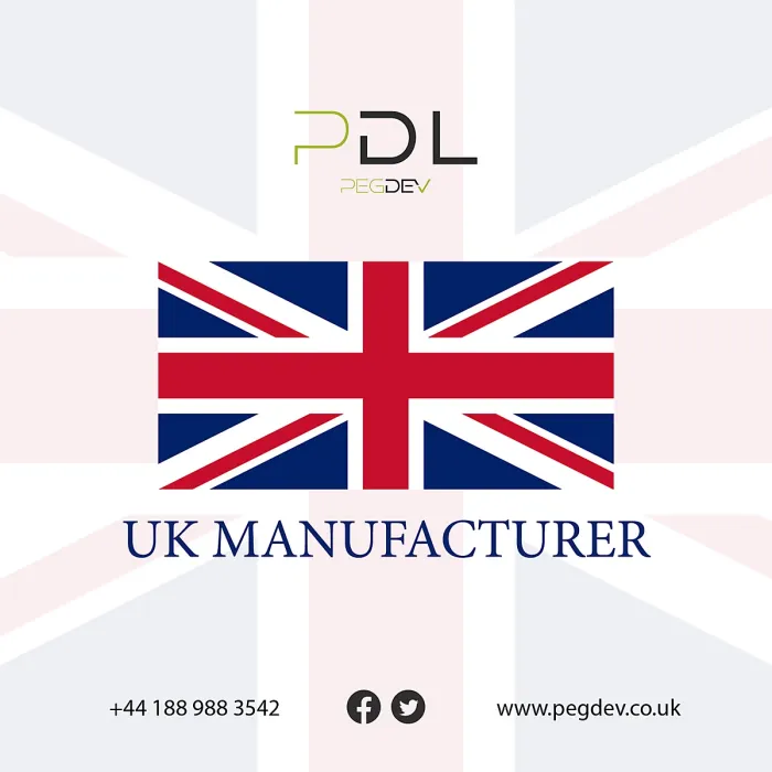 Pegdev - PDL Leaf and Rubbish Hand Scoops Durable Heavy-Duty Plastic, Ergonomic Grips for Easy Collection