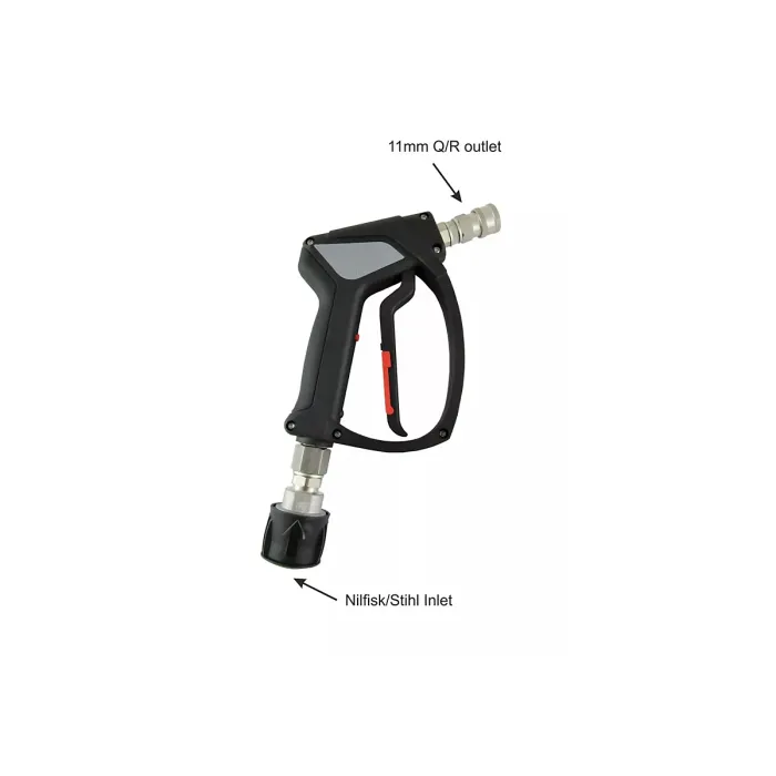 MTM Stainless Steel Swivel SGS35 Trigger Compatible to Fit Nilfisk/Stihl Inlet & 11.6mm Q/R