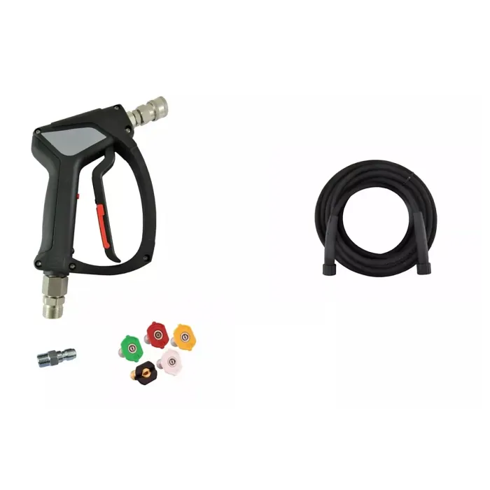 Stainless Steel MTM SGS35 Swivel Trigger M22M Inlet & 11.6mm Q/R 5 Nozzles 10 Hose M22F