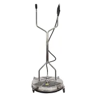 BE PRESSURE WHIRL-A-WAY, 24" STAINLESS STEEL FLAT SURFACE CLEANER