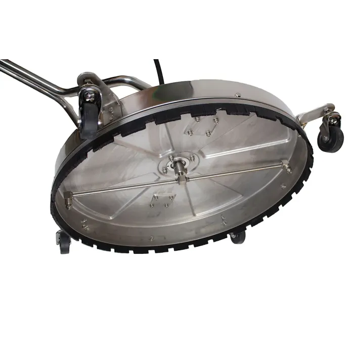 BE PRESSURE WHIRL-A-WAY, 24" STAINLESS STEEL FLAT SURFACE CLEANER
