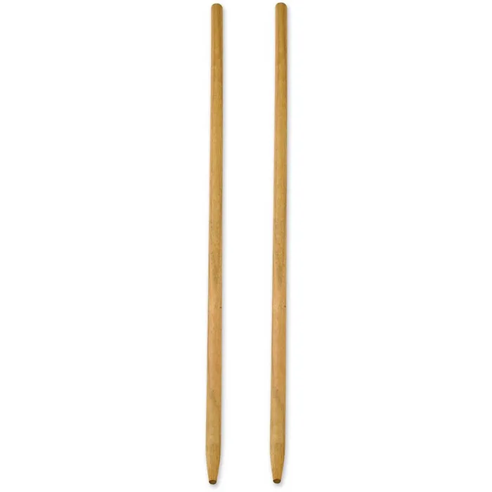 Pegdev - PDL - Hard-Wood 1.2m Heavy Duty Tapered Handle - Replacement for Rakes, Brooms, and More - Sturdy and Strong. Pack of 10