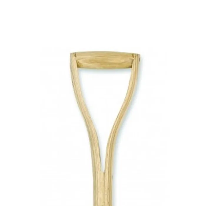 Pegdev - PDL- Stainless Steel Garden Fork with YD Ash Wood Handle for Soil Aeration and Bed Preparation