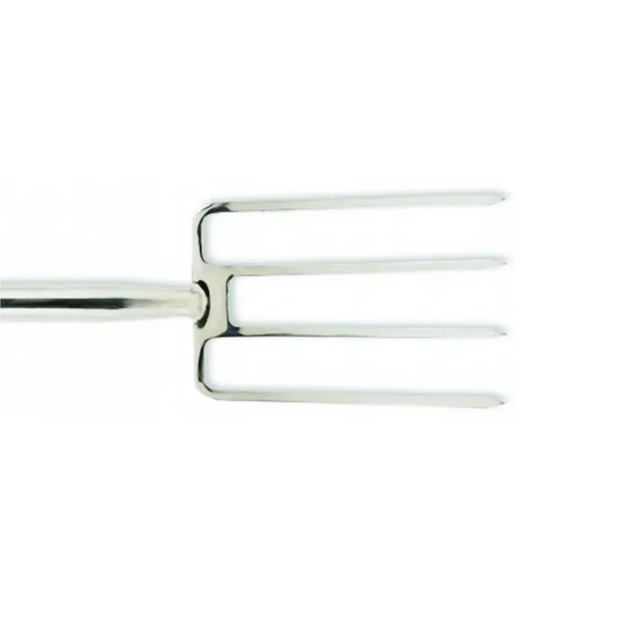 Pegdev - PDL- Stainless Steel Garden Fork with YD Ash Wood Handle for Soil Aeration and Bed Preparation