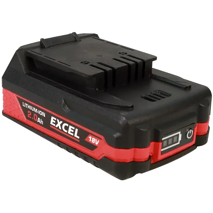 Excel 18V 2.0Ah Li-ion Power Tool Battery Compatible with Excel 18V Cordless Range