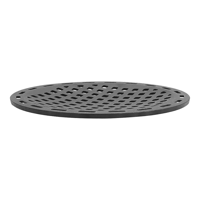 33cm D Round Cast Iron Fire Grate BBQ High Heat Charcoal Plate Replacement Parts