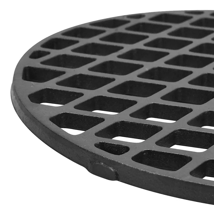 30cm D Round Cast Iron Fire Grate BBQ High Heat Charcoal Plate Replacement Parts